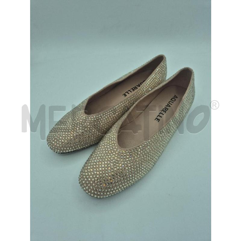 SCARPE DONNA STRASS ROSA ACQUARELLE  | Mercatino dell'Usato Trapani via libica 1