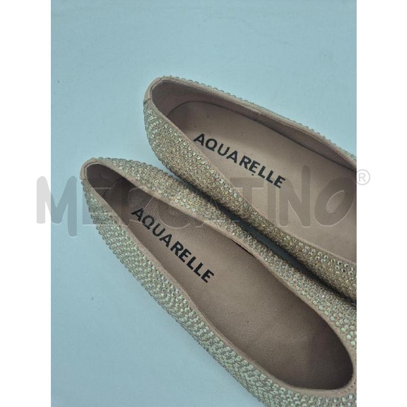 SCARPE DONNA STRASS ROSA ACQUARELLE  | Mercatino dell'Usato Trapani via libica 3