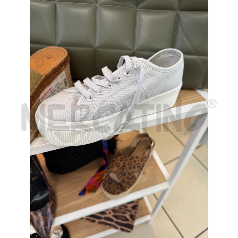 SCARPE DONNA SUPERGA PANNA O GRIGIE | Mercatino dell'Usato Trapani via libica 1
