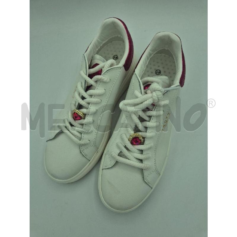 SCARPE DONNA Y NOT BIANCHE E FUCSIA  | Mercatino dell'Usato Trapani via libica 4