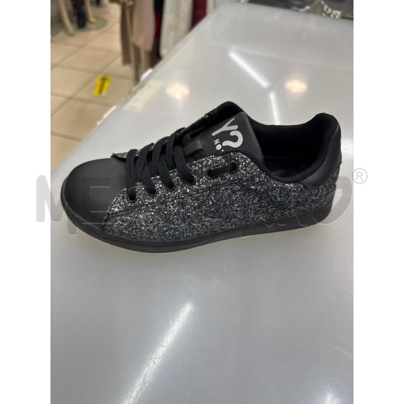 SCARPE DONNA Y NOT NERE CON PAGLIETTE ARG | Mercatino dell'Usato Trapani via libica 1
