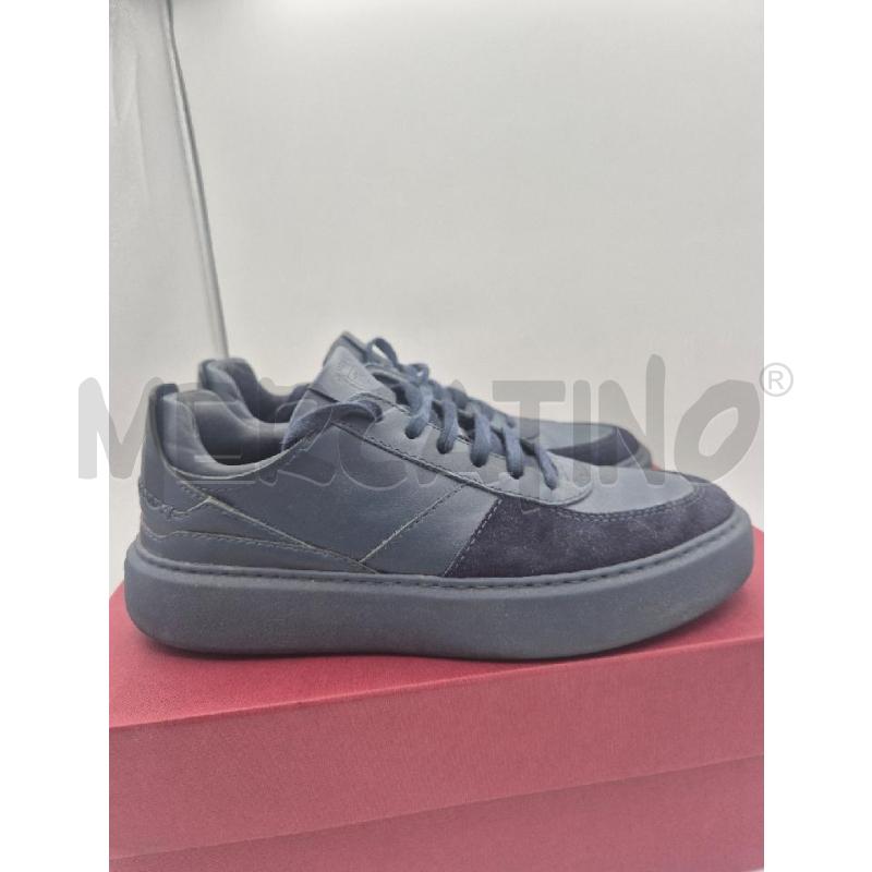 SCARPE UOMO ACQUASPARTA BLU SCAMOSCIATA  | Mercatino dell'Usato Trapani via libica 3