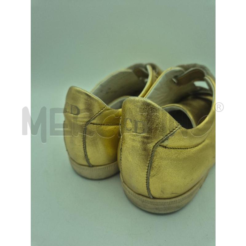 SCARPE UOMO DIOR DORATE CON STRAPPI  | Mercatino dell'Usato Trapani via libica 4