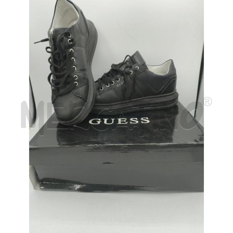 SCARPE UOMO GUESS NERE  | Mercatino dell'Usato Trapani via libica 1