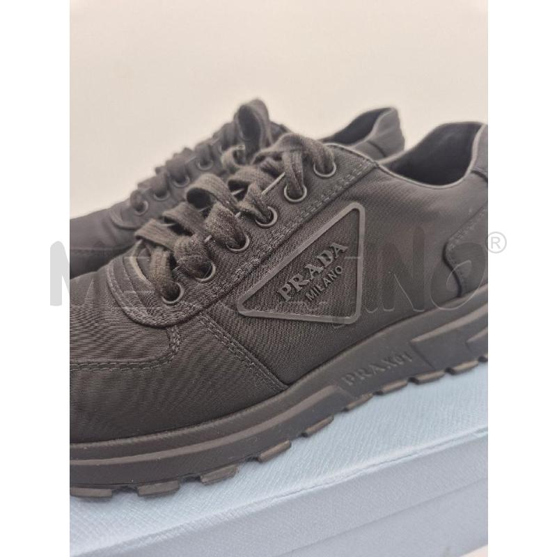 SCARPE UOMO PRADA NERE RE-NYLON  | Mercatino dell'Usato Trapani via libica 2