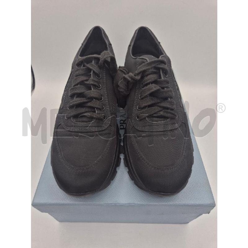 SCARPE UOMO PRADA NERE RE-NYLON  | Mercatino dell'Usato Trapani via libica 3