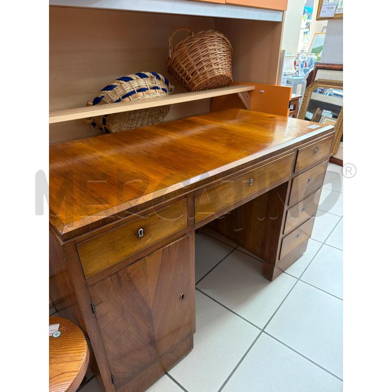 SCRIVANIA EPOCA LEGNO MARRO'  | Mercatino dell'Usato Trapani via libica 1