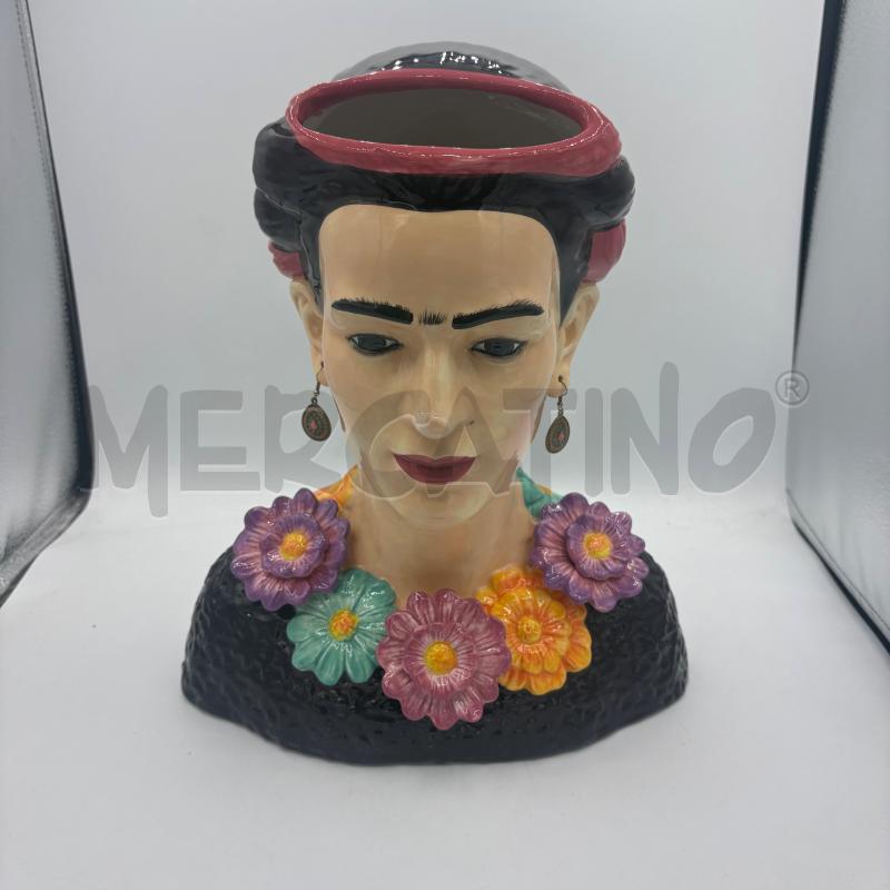 SCULTURA FRIDA KALO VASO  | Mercatino dell'Usato Trapani via libica 1