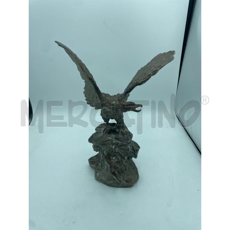 SCULTURA METALLO ACQUILA  | Mercatino dell'Usato Trapani via libica 1