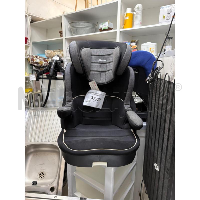 SEGGIOLINO AUTO 15/36 KG NERO E GRIGIO  | Mercatino dell'Usato Trapani via libica 1
