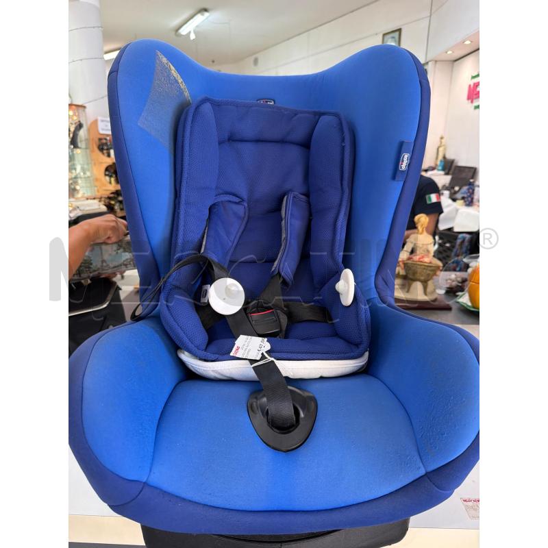 SEGGIOLINO AUTO CHICCO AZZURRO  | Mercatino dell'Usato Trapani via libica 1