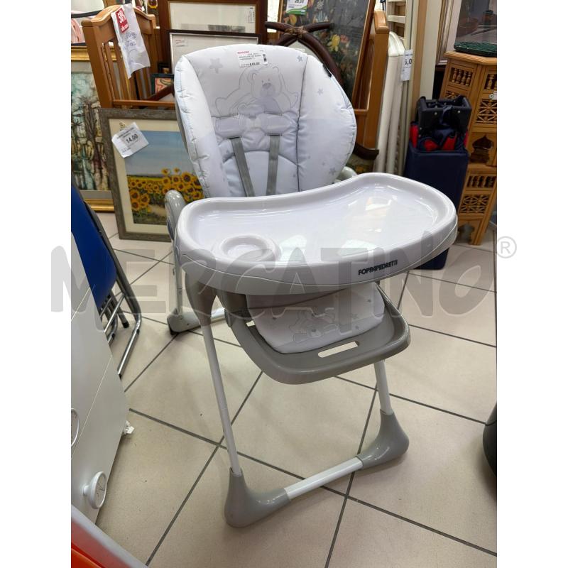 SEGGIOLONE PER BAMBINI FOPPAPEDRETTI GRIGIO | Mercatino dell'Usato Trapani via libica 1