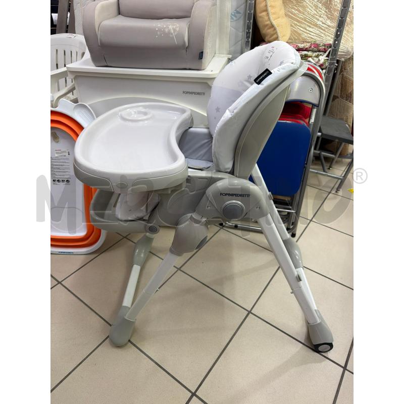 SEGGIOLONE PER BAMBINI FOPPAPEDRETTI GRIGIO | Mercatino dell'Usato Trapani via libica 3
