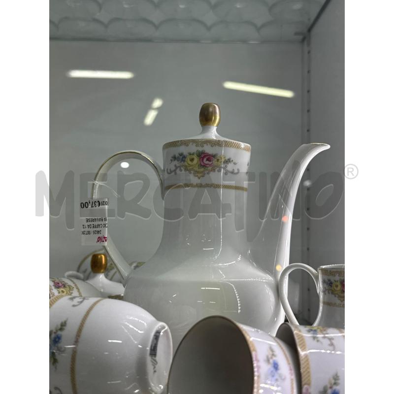 SERVIZIO CAFFE DA 12 BAVARIA BAVARESE BIANCO FIORELLINI | Mercatino dell'Usato Trapani via libica 2