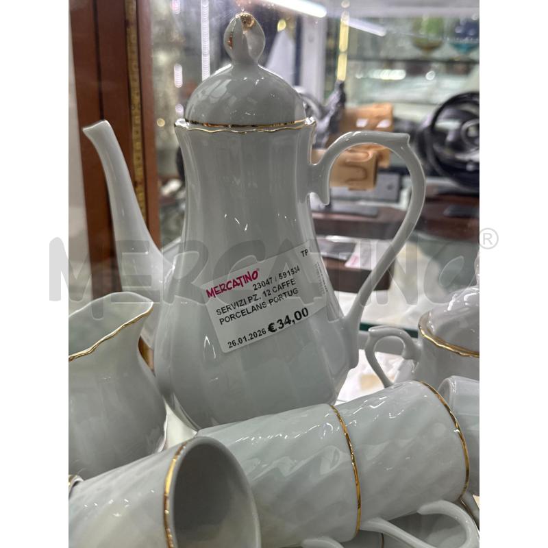 SERVIZI PZ. 12 CAFFE PORCELANS PORTUGAL | Mercatino dell'Usato Trapani via libica 2