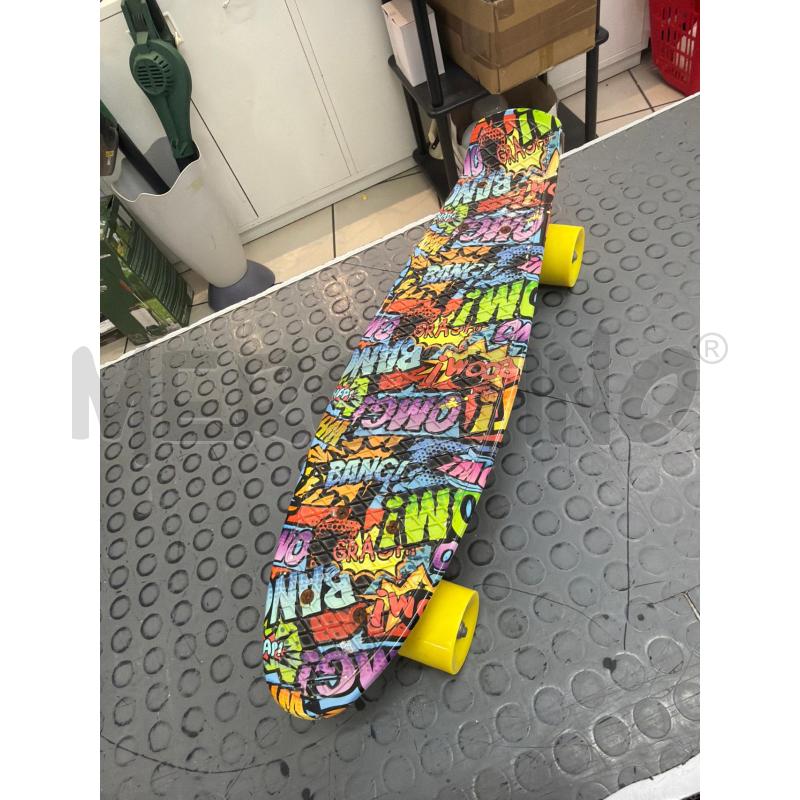 SKATEBOARD MULTI COLORE | Mercatino dell'Usato Trapani via libica 1