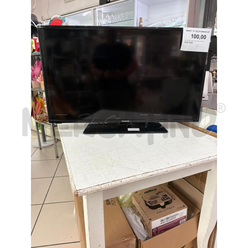 SMART TV TELEFUNKEN 40  | Mercatino dell'Usato Trapani via libica 1