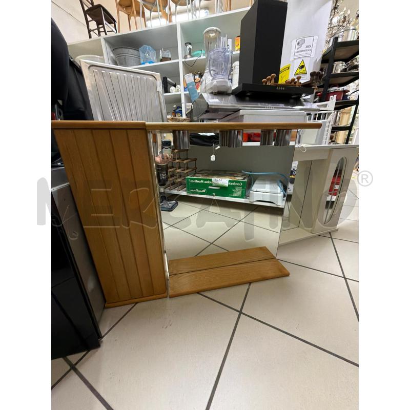 SPECCHIERA BAGNO COLORE LEGNO | Mercatino dell'Usato Trapani via libica 1