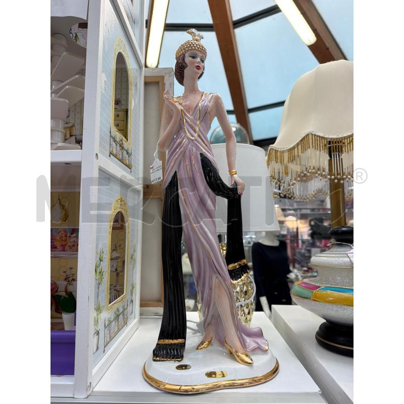 STATUA DAMA CHARLSTON  | Mercatino dell'Usato Trapani via libica 1