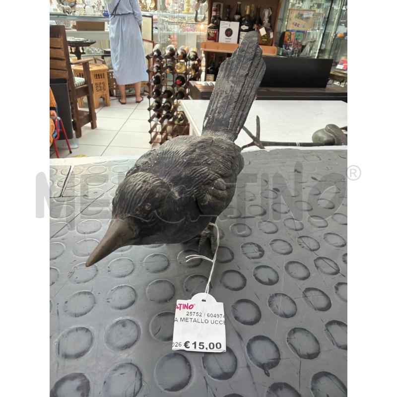STATUA METALLO UCCELLO | Mercatino dell'Usato Trapani via libica 2