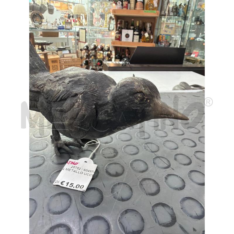 STATUA METALLO UCCELLO | Mercatino dell'Usato Trapani via libica 3