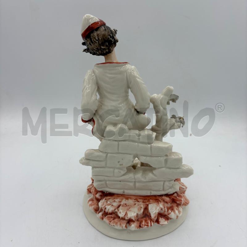 STATUETTA CAPODIMONTE MENEGHETTI  | Mercatino dell'Usato Trapani via libica 2