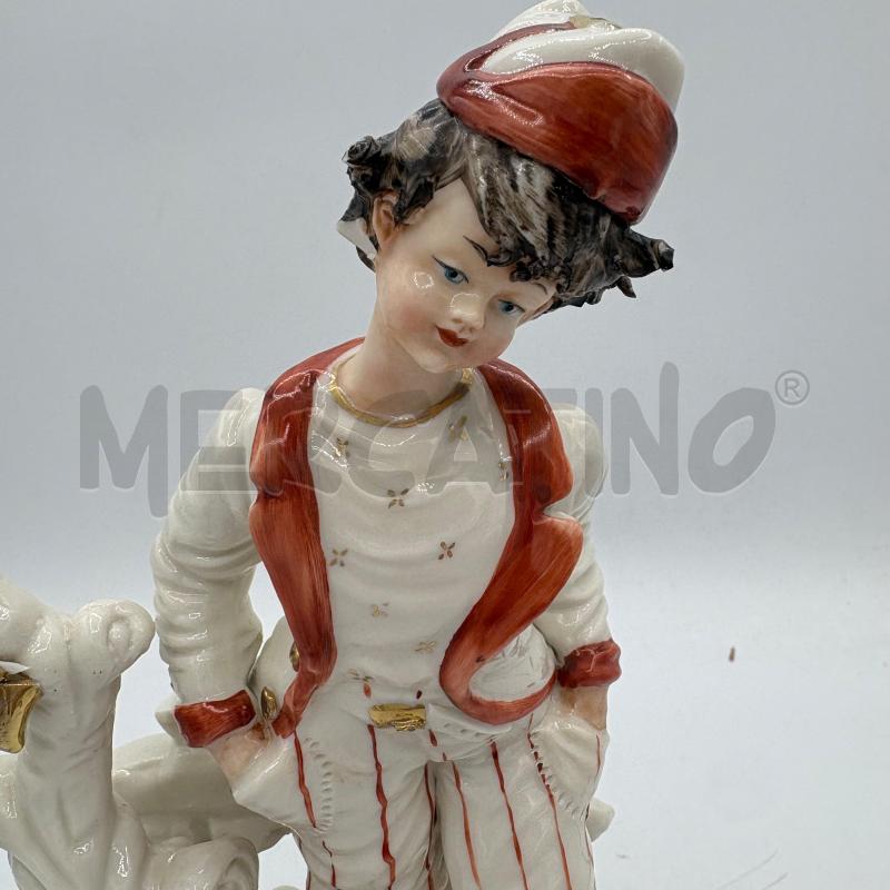 STATUETTA CAPODIMONTE MENEGHETTI  | Mercatino dell'Usato Trapani via libica 5