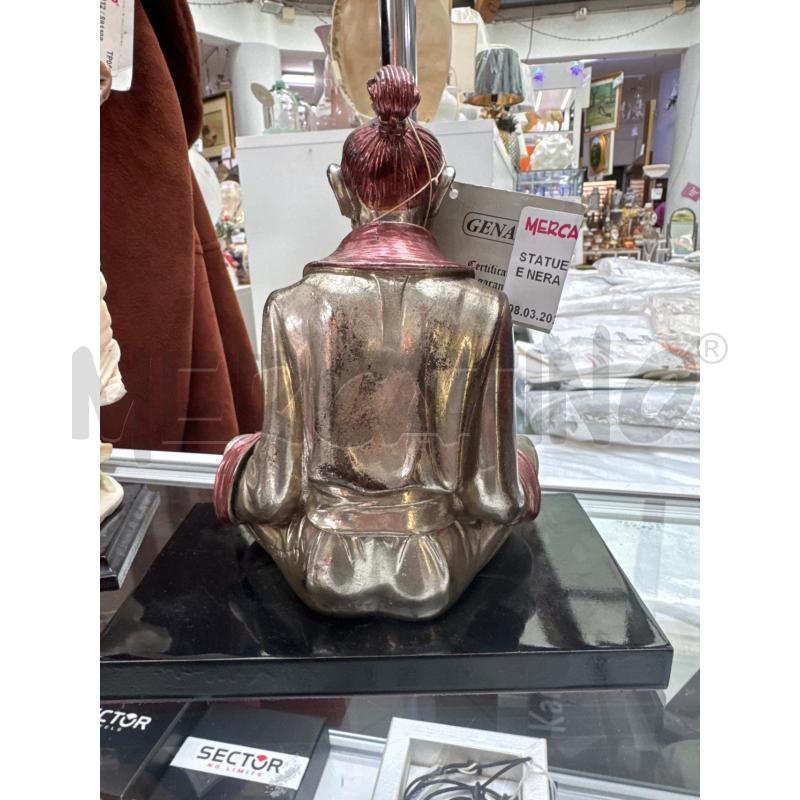STATUETTA SAMURAI BASE NERA  | Mercatino dell'Usato Trapani via libica 4