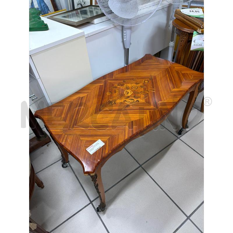 TAVOLINO BOIS DE ROSE ROTELLE | Mercatino dell'Usato Trapani via libica 1