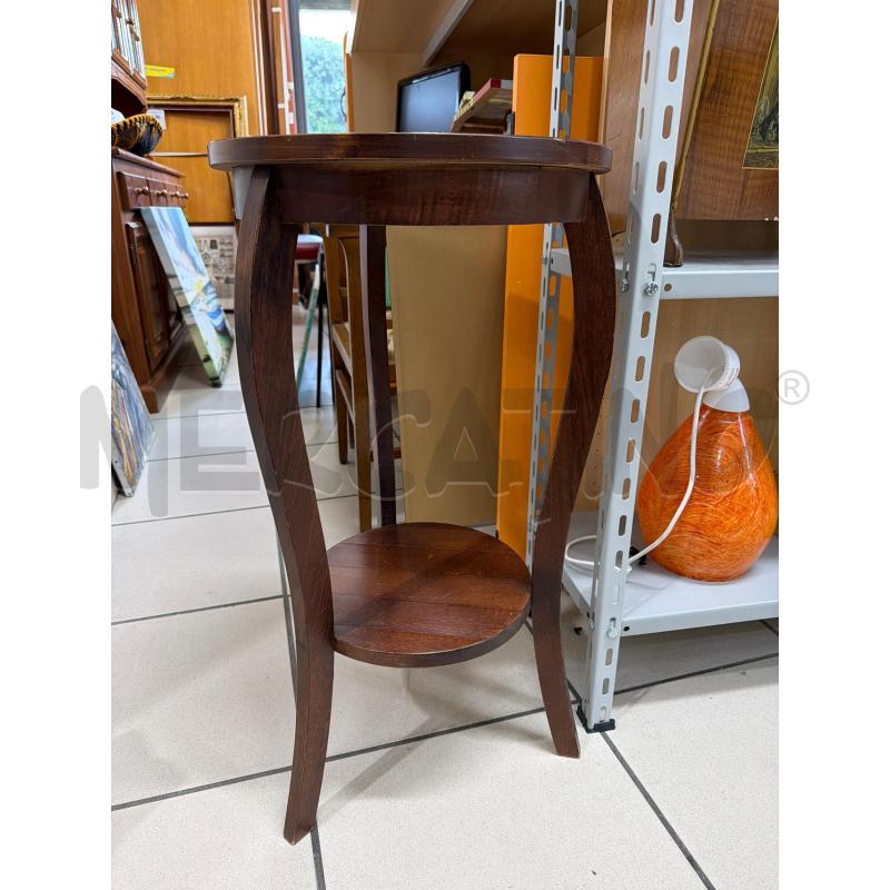 TAVOLINO ROTONDO LEGNO | Mercatino dell'Usato Trapani via libica 3
