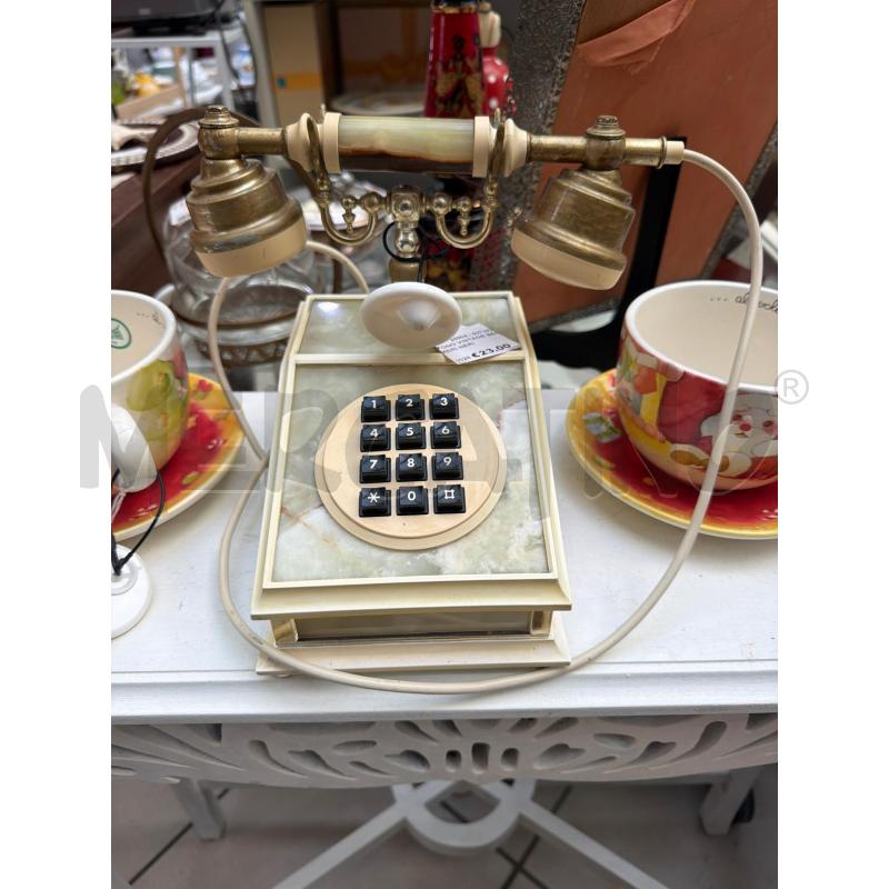 TELEFONO VINTAGE BEGIE NUMERI NERI | Mercatino dell'Usato Trapani via libica 1