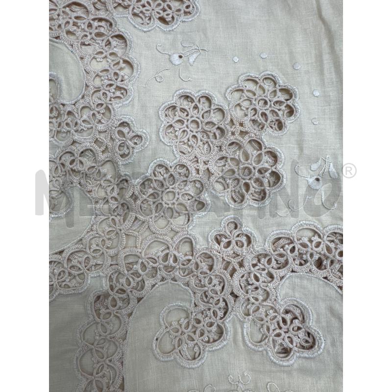 TOVAGLIA BEIGE CVHICCHIRINO RETTANGOLARE | Mercatino dell'Usato Trapani via libica 2