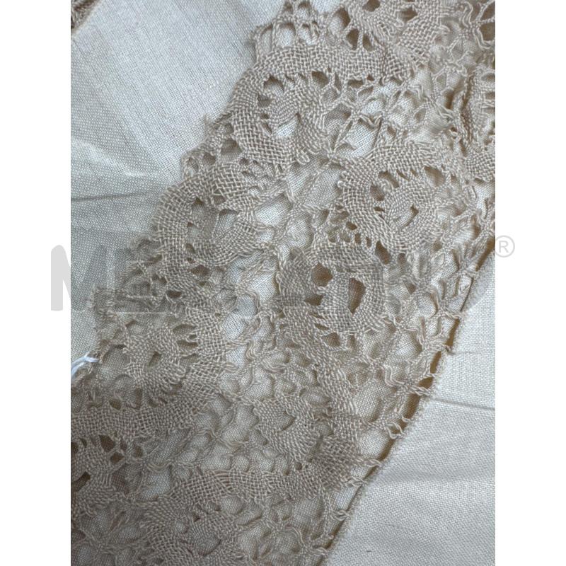 TOVAGLIA TAVOLA ROTONDA BEIGE INCINETTO | Mercatino dell'Usato Trapani via libica 2