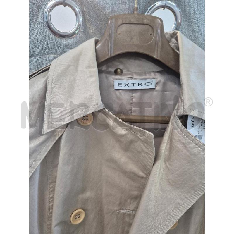 TRENCH DONNA ETRO' CHAMPAGNE TRASLUCIDO  | Mercatino dell'Usato Trapani via libica 2