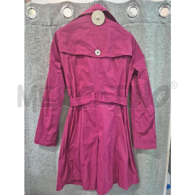 TRENCH DONNA LINEAEMME FUCSIA  | Mercatino dell'Usato Trapani via libica 3