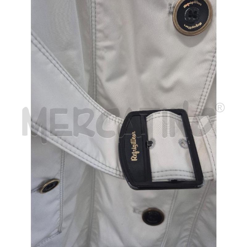TRENCH DONNA REFRIGIWEAR BIANCO | Mercatino dell'Usato Trapani via libica 3