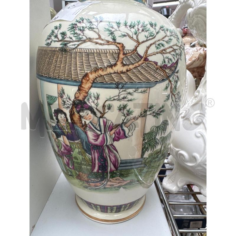 VASO CERAMICA  PANNA CINESE DONNE | Mercatino dell'Usato Trapani via libica 2