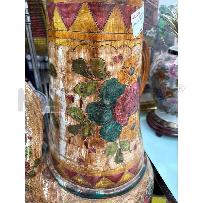 VASO CON BASE TERRACOTTA  | Mercatino dell'Usato Trapani via libica 2
