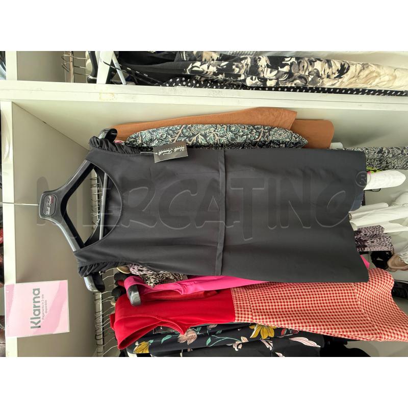 VESTITO DONNA MOSCHINO NERO  | Mercatino dell'Usato Trapani via libica 1