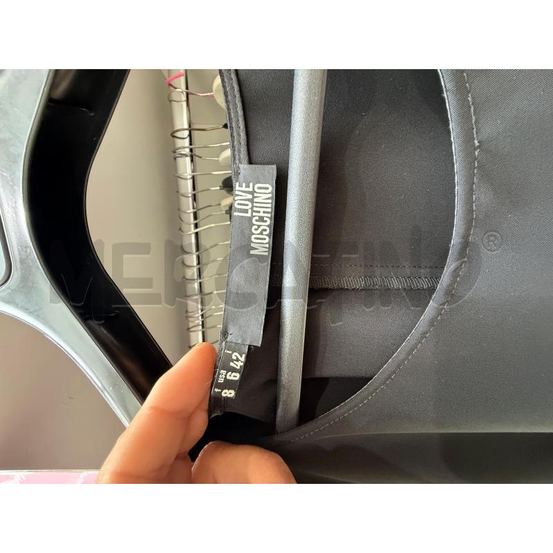 VESTITO DONNA MOSCHINO NERO  | Mercatino dell'Usato Trapani via libica 2