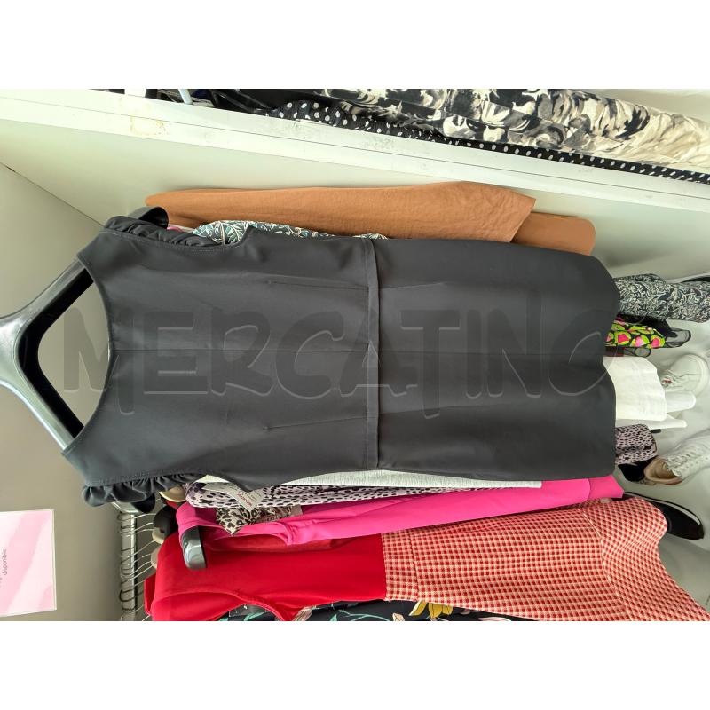 VESTITO DONNA MOSCHINO NERO  | Mercatino dell'Usato Trapani via libica 3