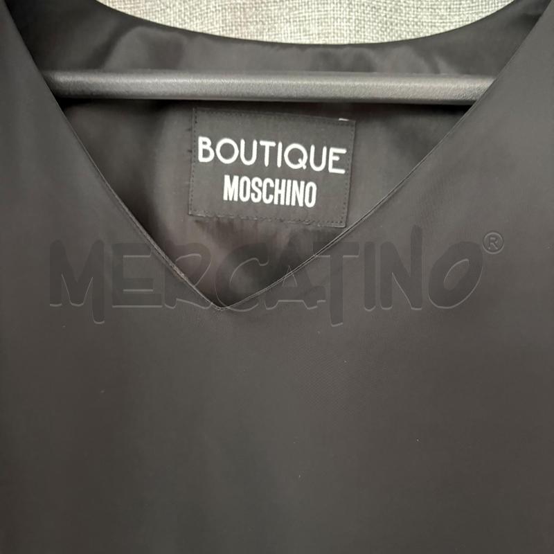 VESTITO DONNA MOSCHINO NERO RASO  | Mercatino dell'Usato Trapani via libica 2