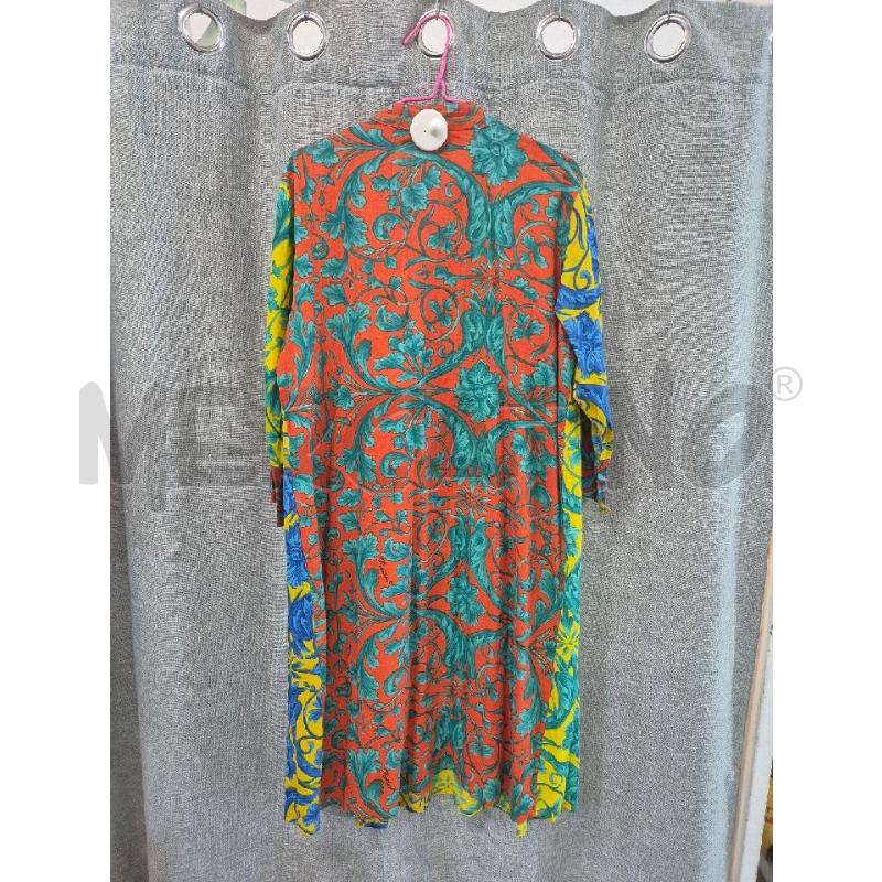 VESTITO DONNA POSITANO COLORATO PERLINE  | Mercatino dell'Usato Trapani via libica 4