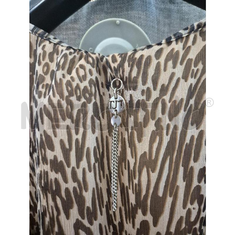 VESTITO DONNA TRUSSARDI MACULATO CINTA GRIGIA | Mercatino dell'Usato Trapani via libica 5