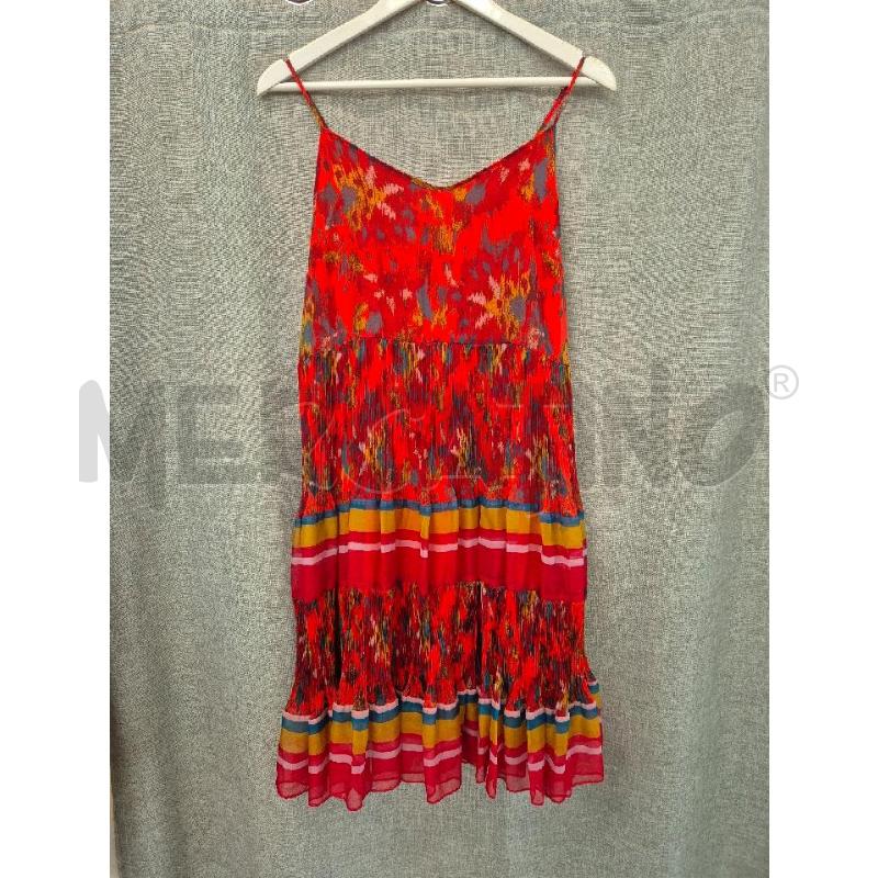 VESTITO DONNA TWINSET ROSSO COLORATO  | Mercatino dell'Usato Trapani via libica 1
