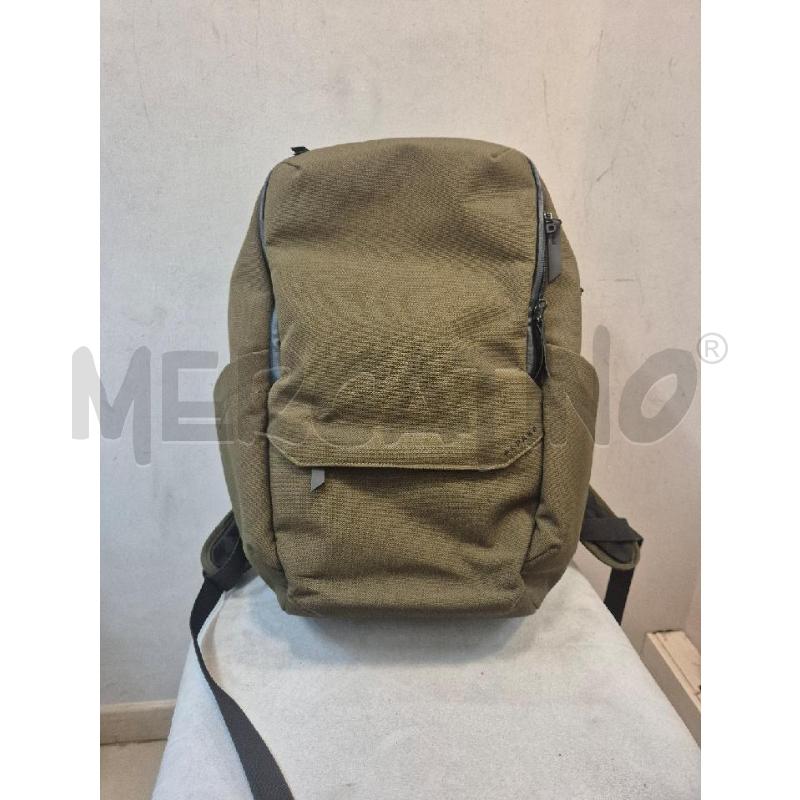 ZAINO ALPAKA VERDE MILITARE IMPERMEABILE  | Mercatino dell'Usato Trapani via libica 1
