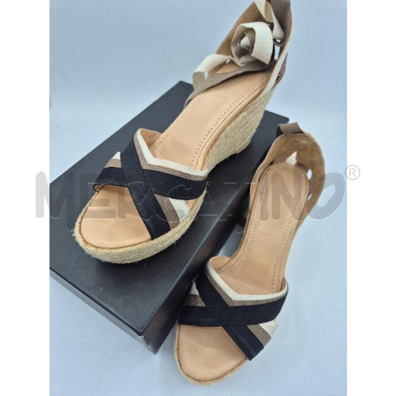 ZEPPA FASCE BLU BEIGE E BIANCHE  | Mercatino dell'Usato Trapani via libica 2