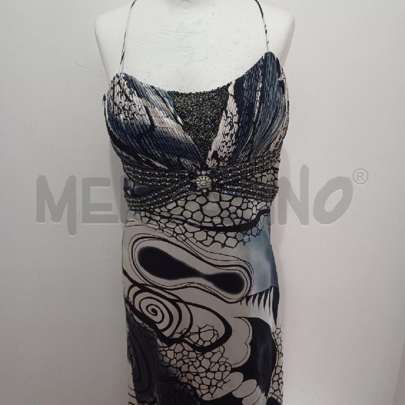 ABITO DONNA ELEGANTE BIANCO NERO+STOLA REGINA | Mercatino dell'Usato Alcamo 3