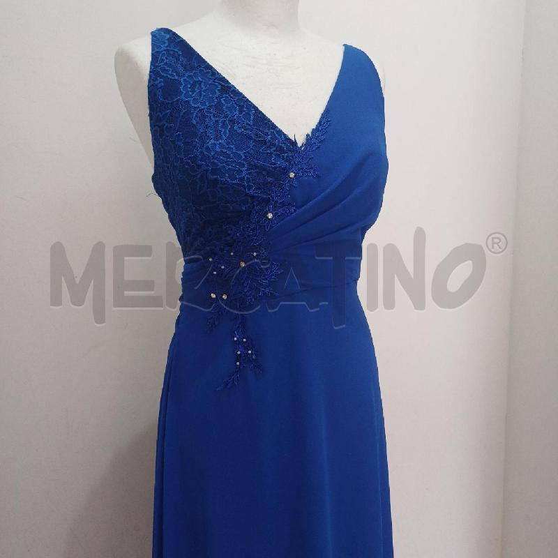 ABITO DONNA ELEGANTE BLU ELETTRICO | Mercatino dell'Usato Alcamo 2