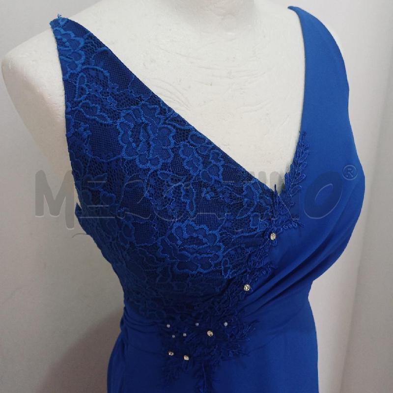 ABITO DONNA ELEGANTE BLU ELETTRICO | Mercatino dell'Usato Alcamo 4